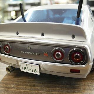 札幌 引き取り 現状品 スカイライン GTR ラジコン ボディ /キーエンス 