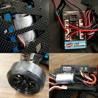札幌 引き取り 現状品 スカイライン GTR ラジコン ボディ /キーエンス 