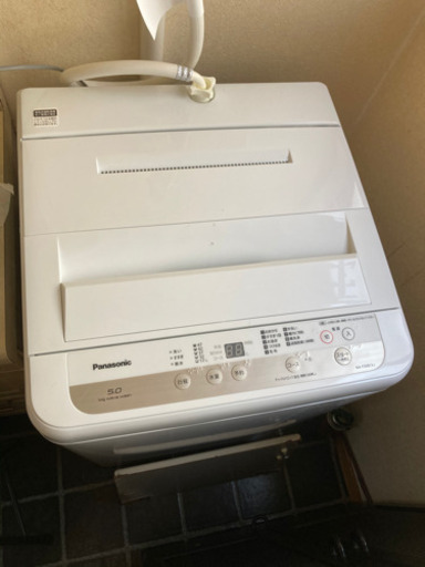 洗濯機　Panasonic 5キロ