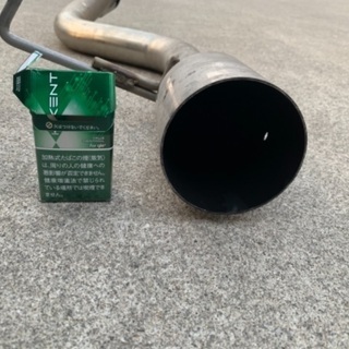 砲弾ストレートマフラーダイハツエッセL235S