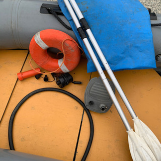 ☆中古品 アキレス ゴムボート(小型船舶用膨張式ゴムボート) AR-330 5