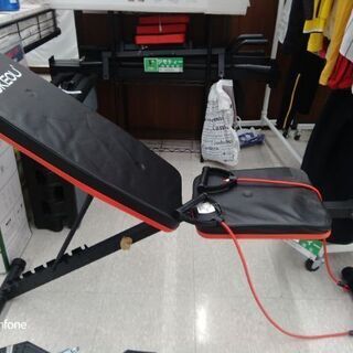 【値下げ！】トレーニングベンチ　腹筋　ダンベルセット　AOKEOU