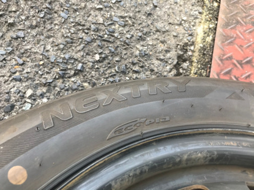 195/60R15 溝98% タイヤ2本bridgestone - その他 