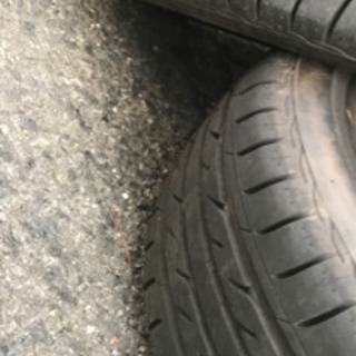 195/60R15 溝98%　タイヤ2本bridgestone