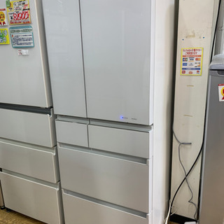 ⭐️美品⭐️2018年製 Panasonic 450Lフレンチドア冷蔵庫 ガラス扉 NR 