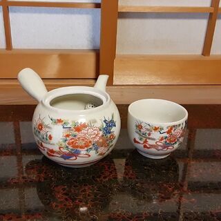 九谷焼 急須１口＆煎茶椀１０客 ※セット販売