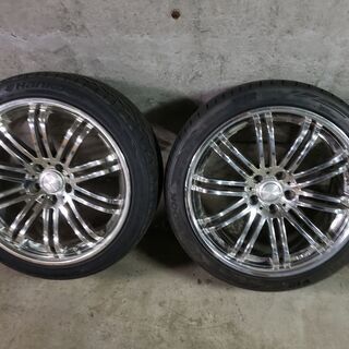 19ｲﾝﾁﾀｲﾔ&ﾎｲｰﾙ BLEST WK189 ﾊﾝｺｯｸ 245/40R19 4本ｾｯﾄ