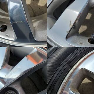 ニッサンリバティ純正　ライダー　メッキ　１６インチ