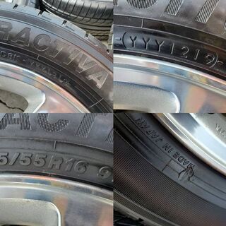 ニッサンリバティ純正　ライダー　メッキ　１６インチ