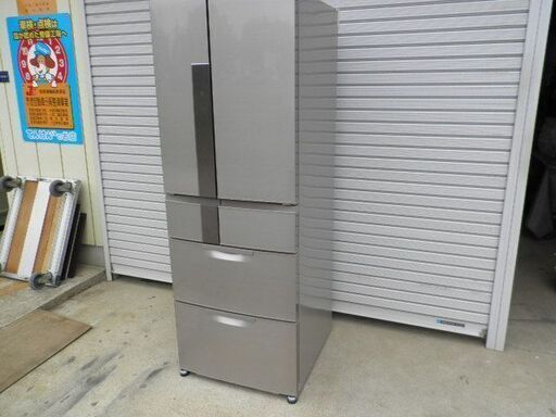 三菱 冷凍冷蔵庫 MR-JX53X-N ５２５リッター ２０１４年　無料配送（つくば市から２０キロまで）