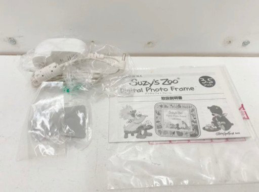 新品未使用 スージー ズー デジタルフォトフレーム スージーズー 可愛い 3 5インチ コンパクト ぷちみゅすたりぃ 南福島の家電の中古あげます 譲ります ジモティーで不用品の処分