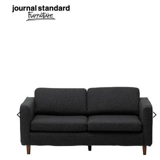 journal Standard Furniture ダークグレー 二人掛けソファ | www
