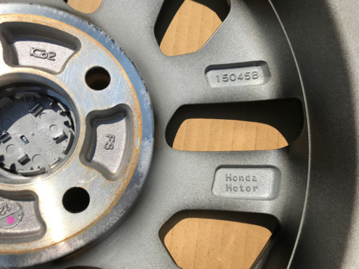 ☆他サイト売却済☆ホンダ N-ONEプレミアムツアラー 純正ホイール 15