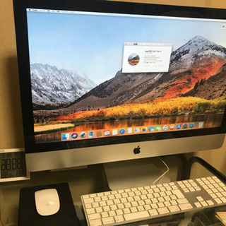 【ネット決済】Macデスクトップ綺麗　hpパソコンつき激安