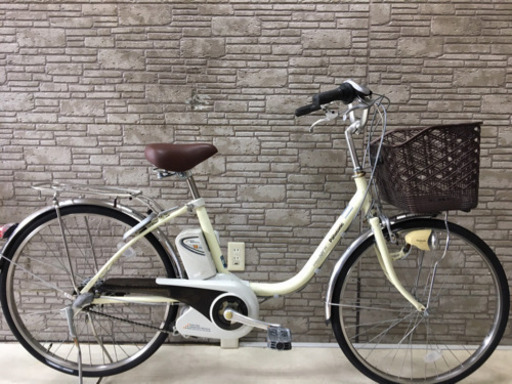 東京23区配達無料　新基準　Panasonic パナソニック ビビ　3.1Ah リチウム 電動自転車 中古自転車 ■24インチ