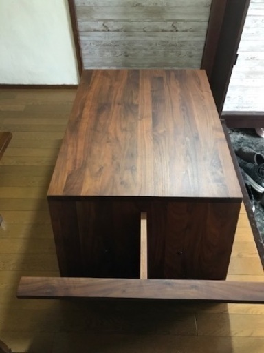 しぎやま家具 CITY(シティ) COFFEE TABLE2 コーヒーテーブル (150cm, ウォールナット)