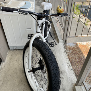 blue point 自転車 白 prnport kcnc