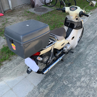 ホンダHONDAスーパーカブ110 EBJ-JA10 バイクカバー、鍵2本付バイク