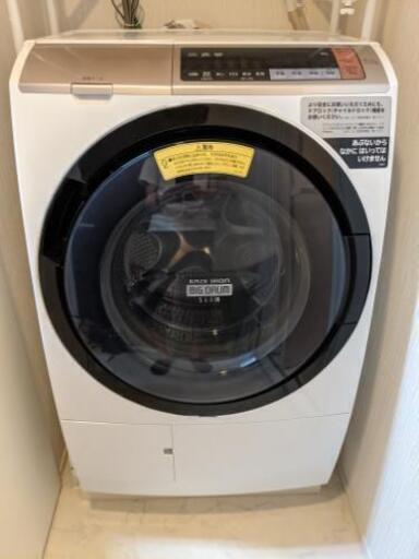 【受付終了】ドラム式洗濯乾燥機 日立 HITACHI ビッグドラム BD-SV110BR-N