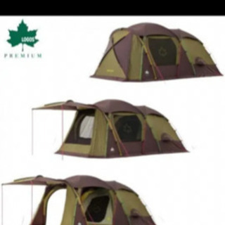 LOGOS プレミアム PANELグレートドゥーブル XL-AF ※ペグ未使用