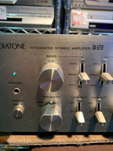 DIATONE ステレオアンプ　DA-U750 音出し確認済み