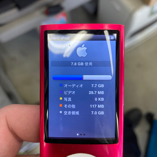 値引きしました！iPod nano 5世代　16GB ピンク