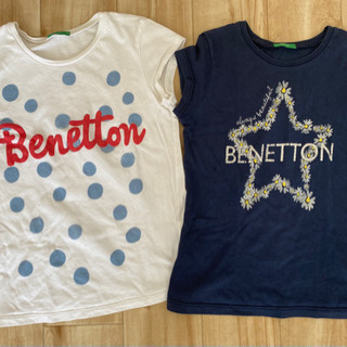 benetton Tシャツ2枚 120cm 6-7歳