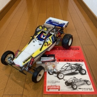  【当時物・ジャンク品】京商 1/10RC ターボスコーピオン