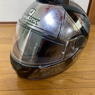 【ネット決済・配送可】受け渡し決定Sharak社製ヘルメットLサ...