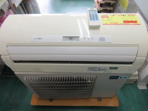K02296　三菱　中古エアコン　主に12畳用　冷3.6kw／暖4.2kw