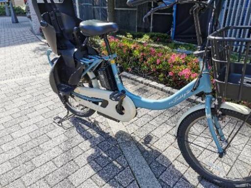 【値下げ】中古ヤマハ電動アシスト自転車Babby パウダーブルー