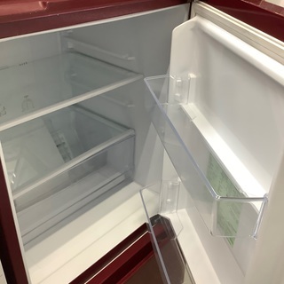 AQUA 2ドア冷蔵庫 AQR-16G 2018年製 へこみ有