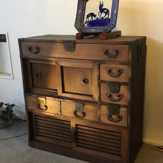 ⭐️帳場箪笥 江戸⭐️明治 旧家