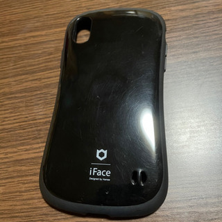 iPhoneXR用　iFace(アイフェイス)カバー　ブラック