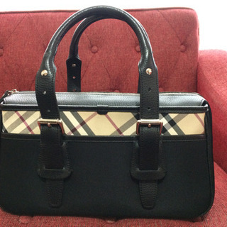 バーバリー ミニボストンバッグ