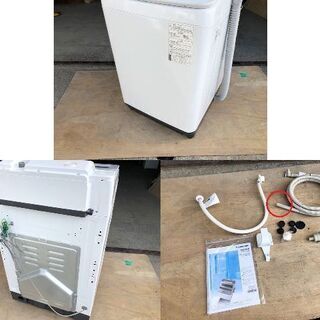 洗濯機 2019年製♪ Panasonic/パナソニック 全自動洗濯機 8kg NA-FA80H6 縦