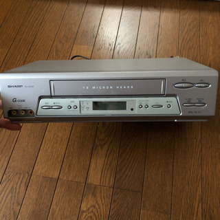 ビデオデッキ sharp シャープ VHS