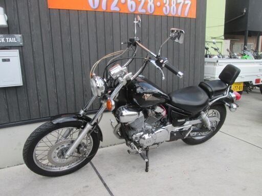 ☆20万円！ビラーゴ250 セル1 実働車☆ヤマハ 3DM バックレスト