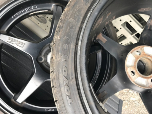 OZ Racing CRONO HT 17×7j 4H 100 TOYO DRB 205/40R17 タイヤホイール 
