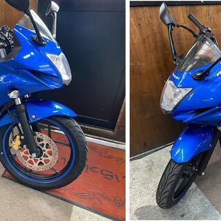 スズキ　ジクサー150　　低走行　SUZUKI　ロードスポーツバイク　ブルー