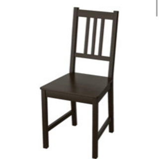 ikea 黒い椅子