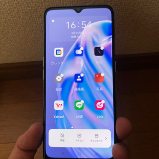 ほぼ新品特典付　OPPO Reno3 A ホワイト　SIMフリー