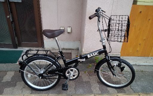 16インチ 折りたたみ自転車 CHEVROLET ブラック系 コンパクトサイクル