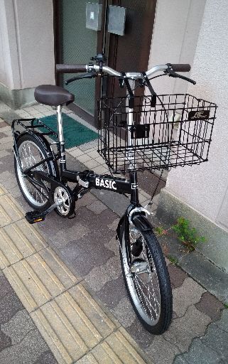 Switch]BASIC 20吋 折り畳み自転車 シングル/ブラック（ADO Air