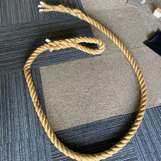 筋トレで使ってたロープ