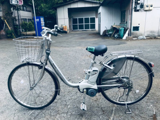 855番  電動自転車✨ Panasonic ビビ ENE632‼️