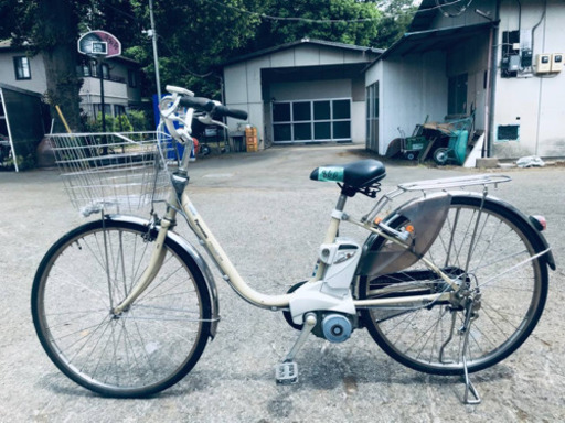 860番  電動自転車✨ Panasonic ビビ END63‼️