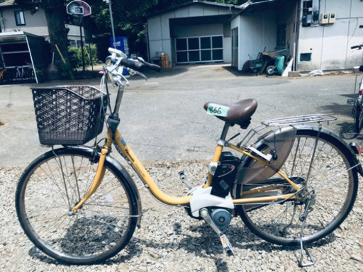 866番  電動自転車✨ Panasonic ビビ END63‼️