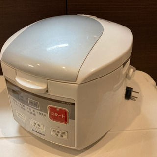 【ネット決済】【SHARP】電気炊飯器　