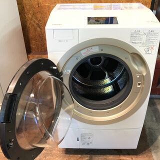 動作保証60日間あり】TOSHIBA 2018年 TW-127X7L 12.0kg / 7kg ドラム式洗濯